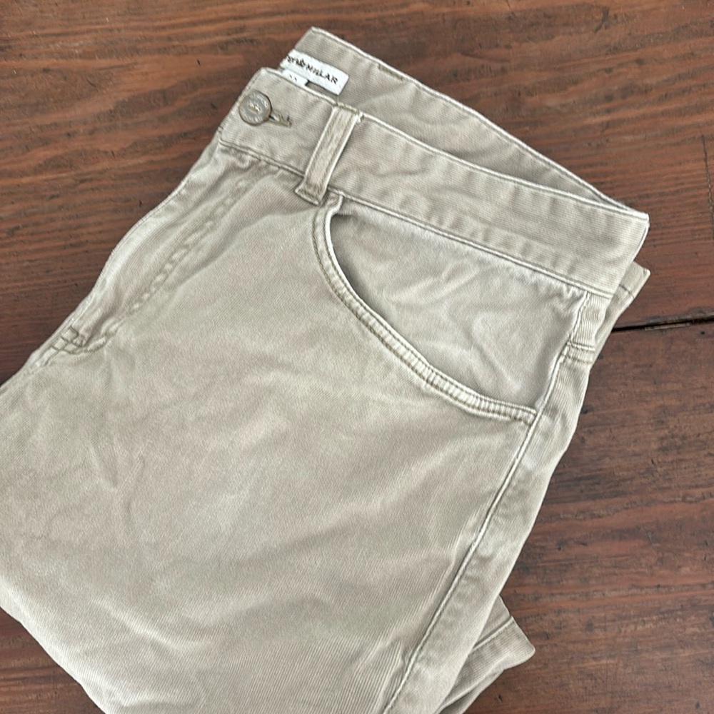 Peter Millar pants. Size 33. Tan corduroy